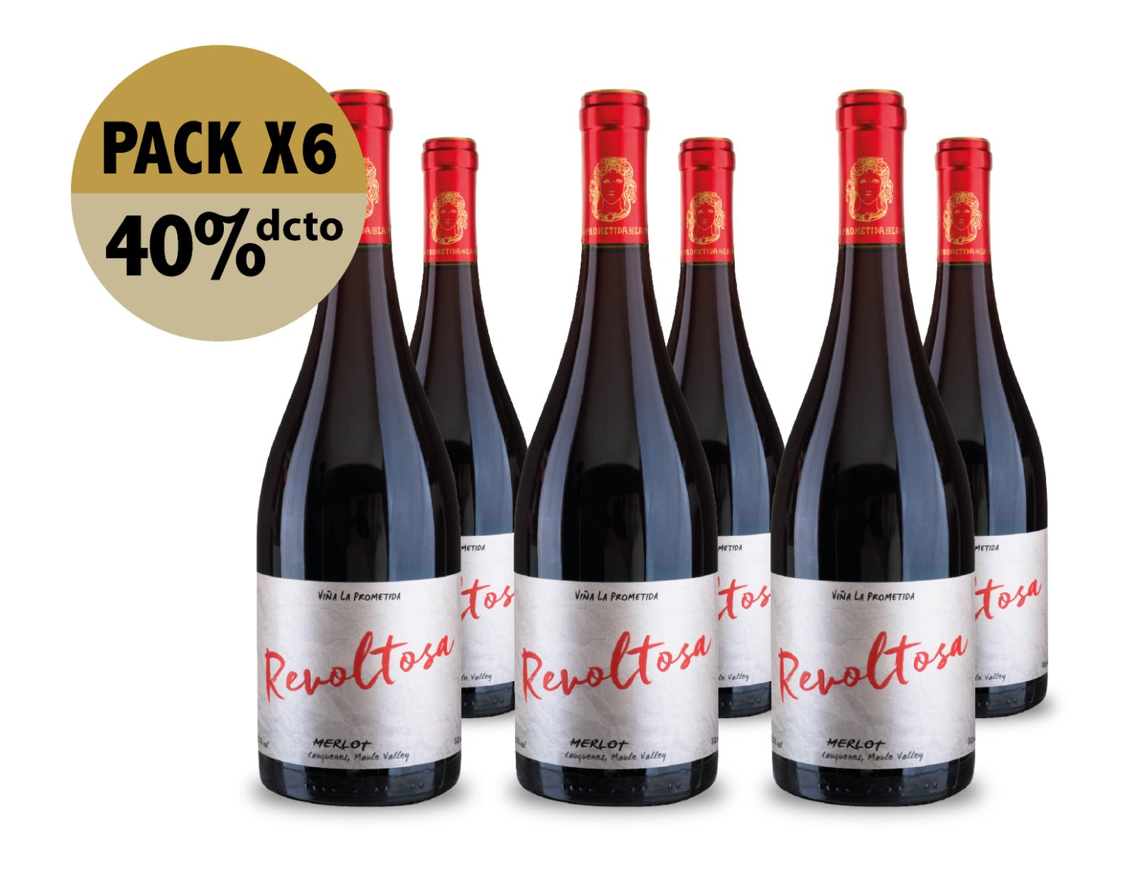 Pack Revoltosa Merlot x6